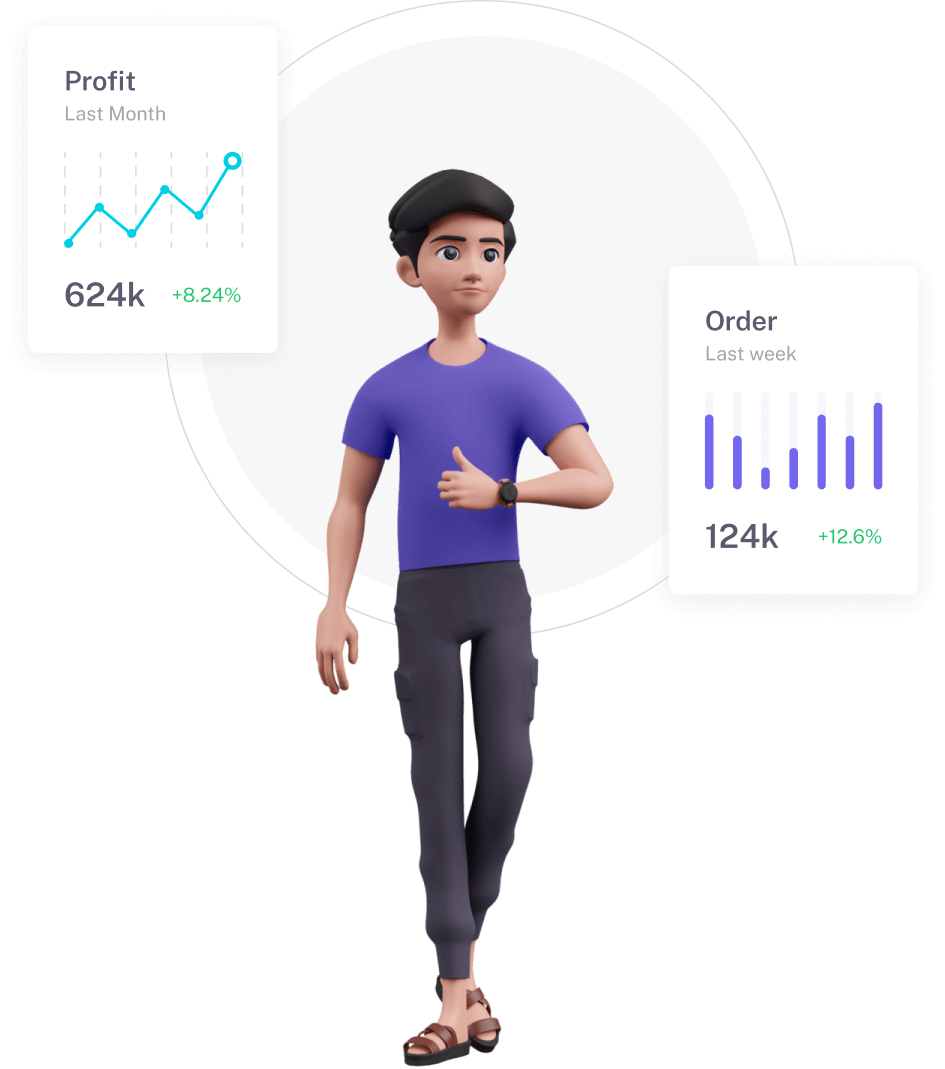 Admin login illustration